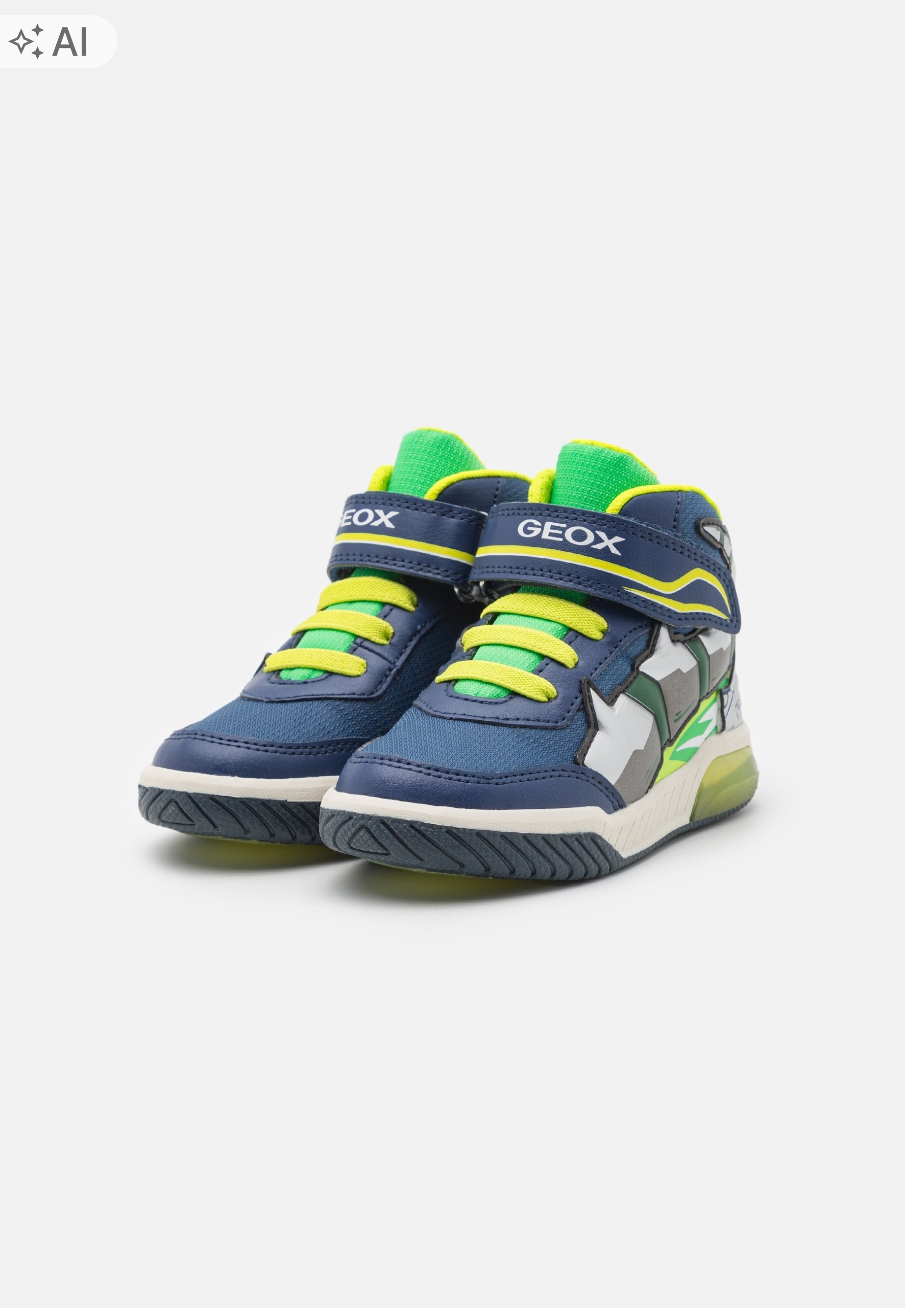 Geox Buty Dla Dziecka Na Rzepy Klasyczne Wysokie Trampki 31 6OA