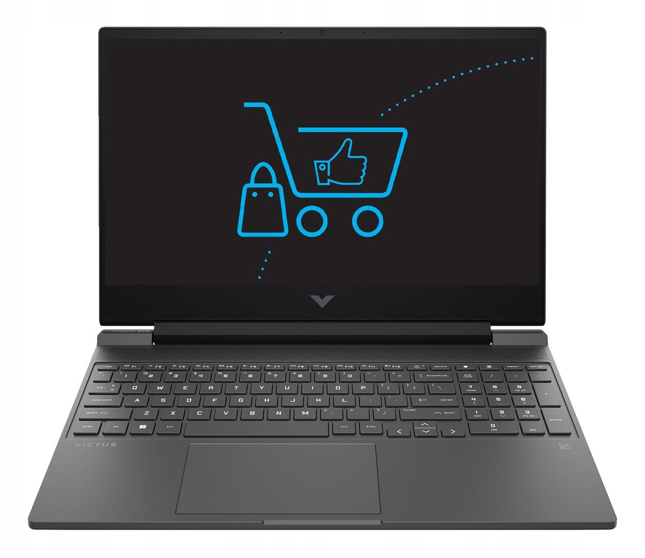 Laptop dla graczy Hp Victus 15 i5-13420H 16GB 512 RTX4050 144Hz Win11x