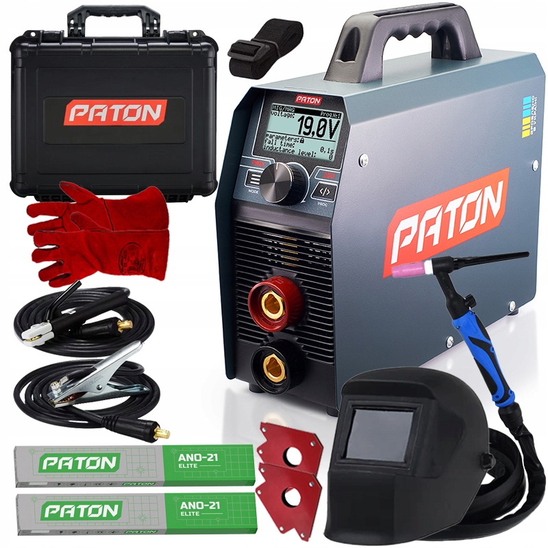 Invertorová Svářečka 250A Mma Tig Paton Pro 250 230V Igbt Set