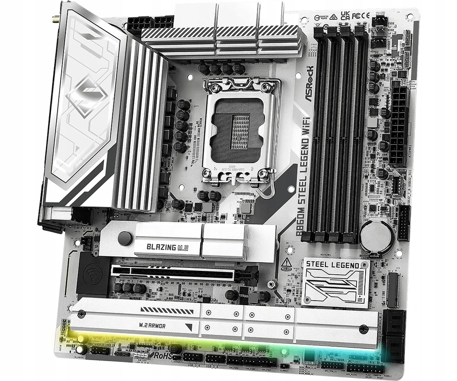 ASROCK B860M Steel Legend WiFi mATX LGA1851 DDR5 — 6