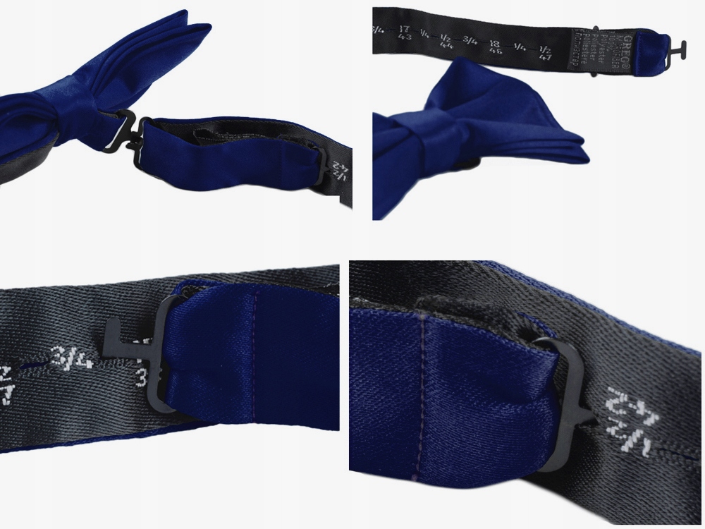 POSZETKA + MUSZKA Żakardowa Groszki Męska GREG e15 Marka GREG