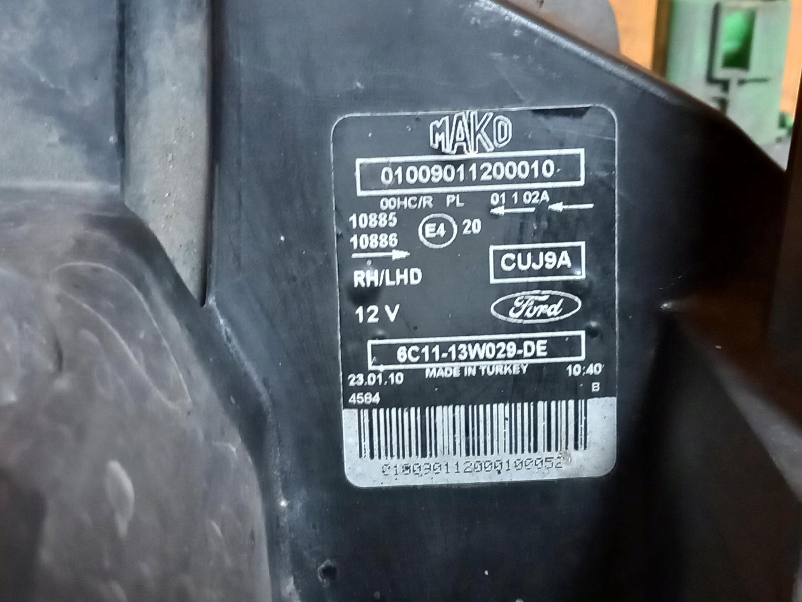 light right front FORD TRASNIT MK7 6C11-13W029-DE 06-12