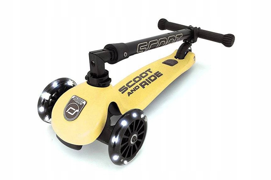 Hulajnoga dla dzieci trójkołowa, Scoot and Ride, kółka LED, wiek 3 lata+ Model Highwaykick 3 LED