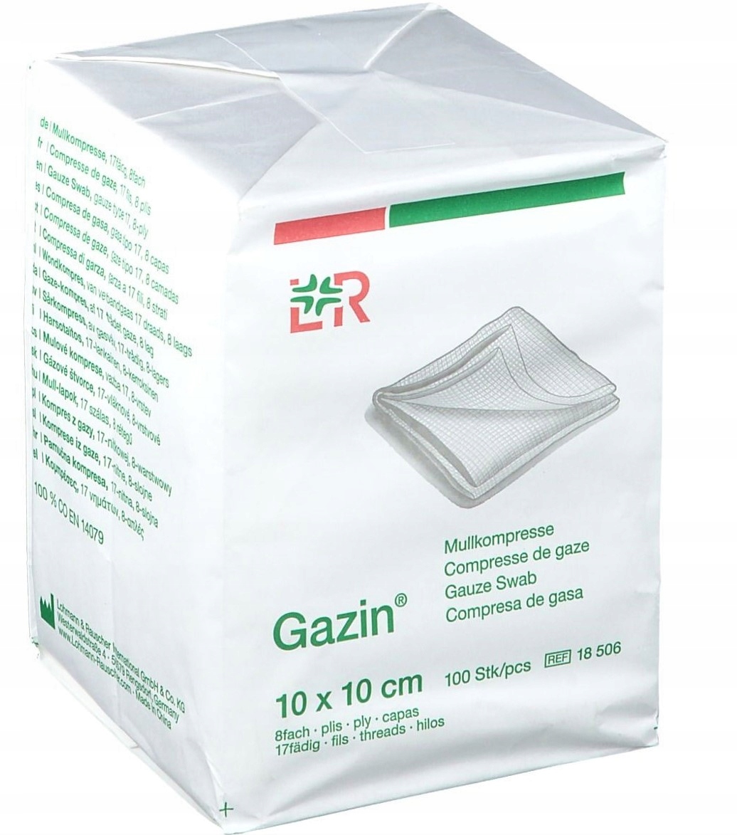 

L&r Gazin 10 x 10cm, 100szt. 17n 8w niejał.