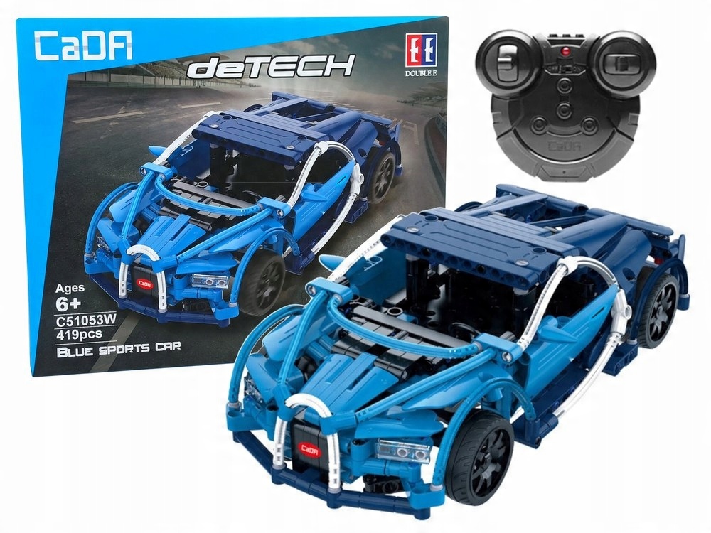 

Klocki Technik Cada Samochód Sportowy Rc Niebieski