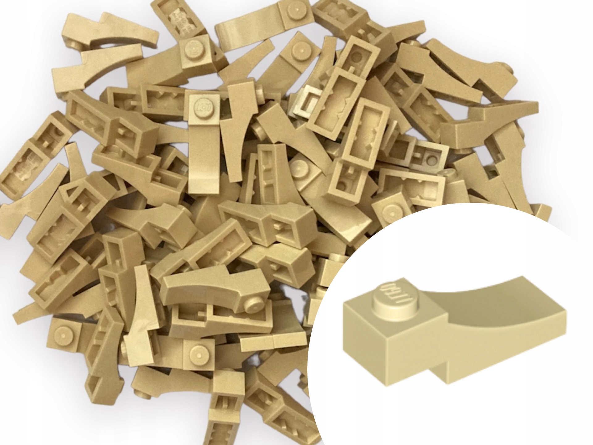 

Lego 70681 Łuk Skos Arch 1x3 Piaskowy Tan 10szt