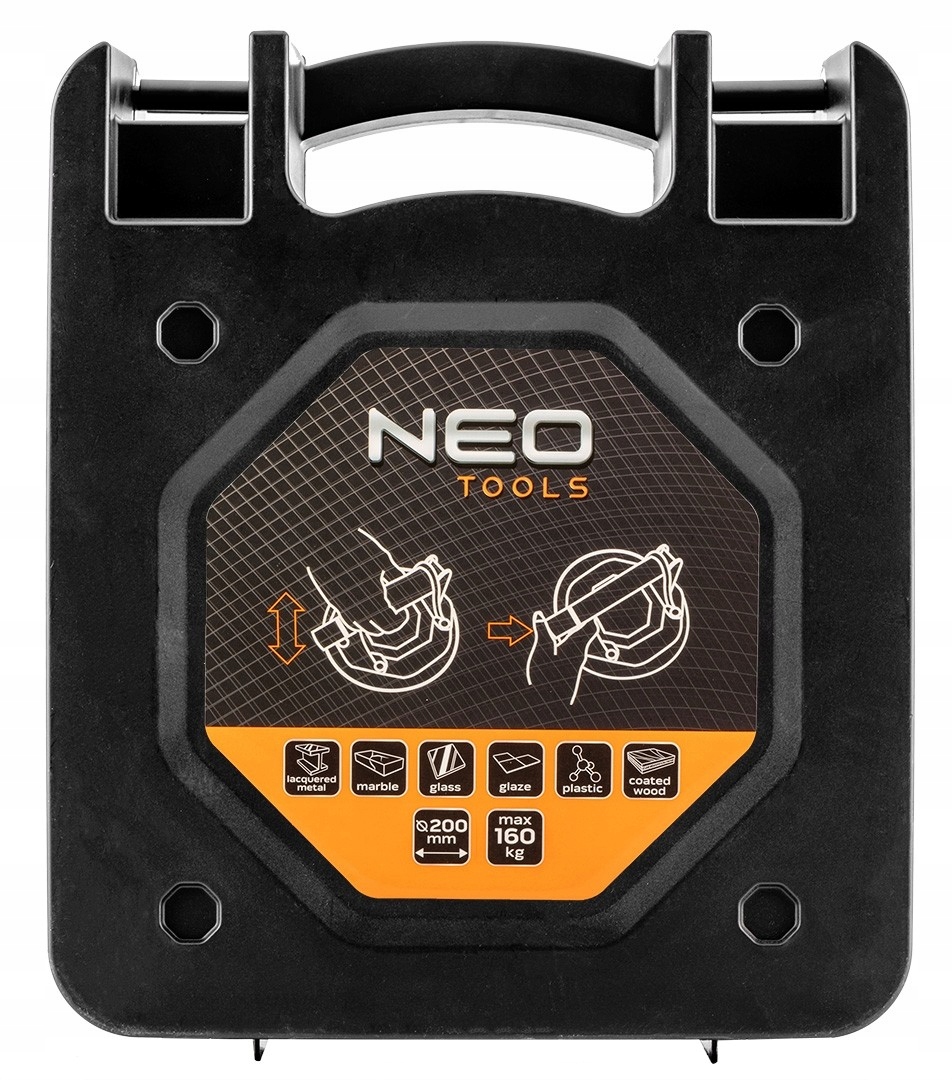 NEO вакуумная присоска для стеклянной глазури 160 кг