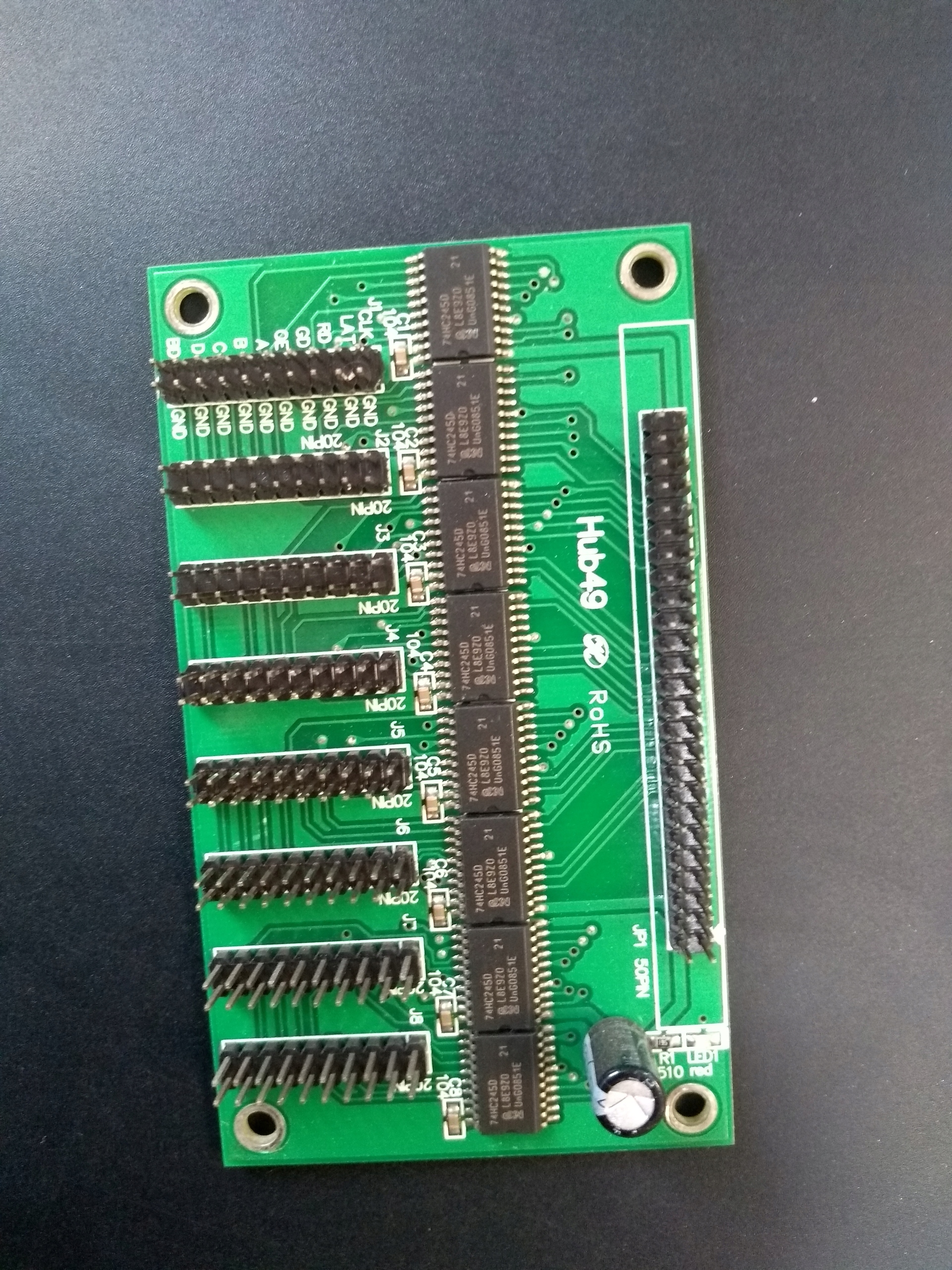 Hub 49 LINSN do ekranu LED