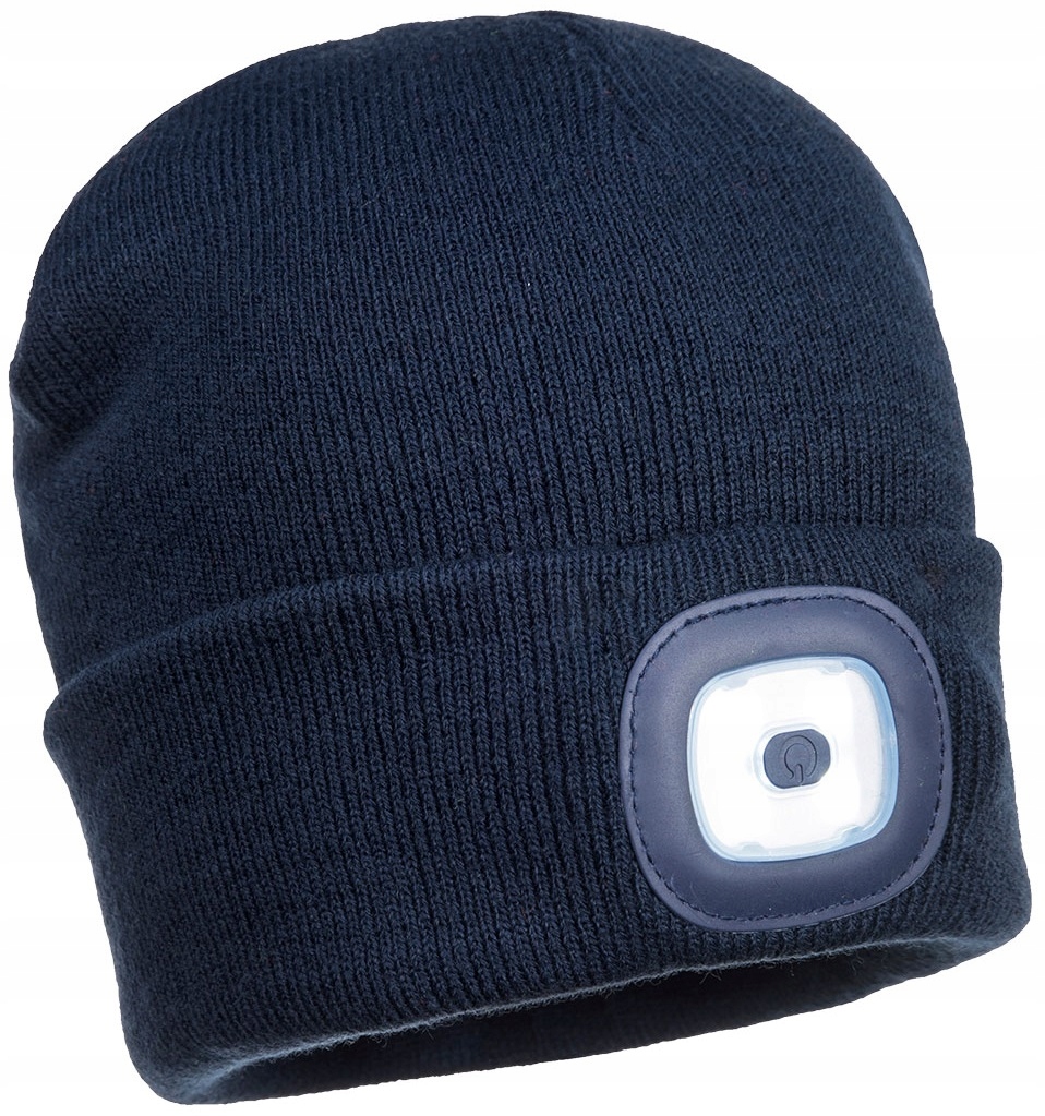 

Czapka Zimowa z Latarką Lampką Led Ładowanie Usb