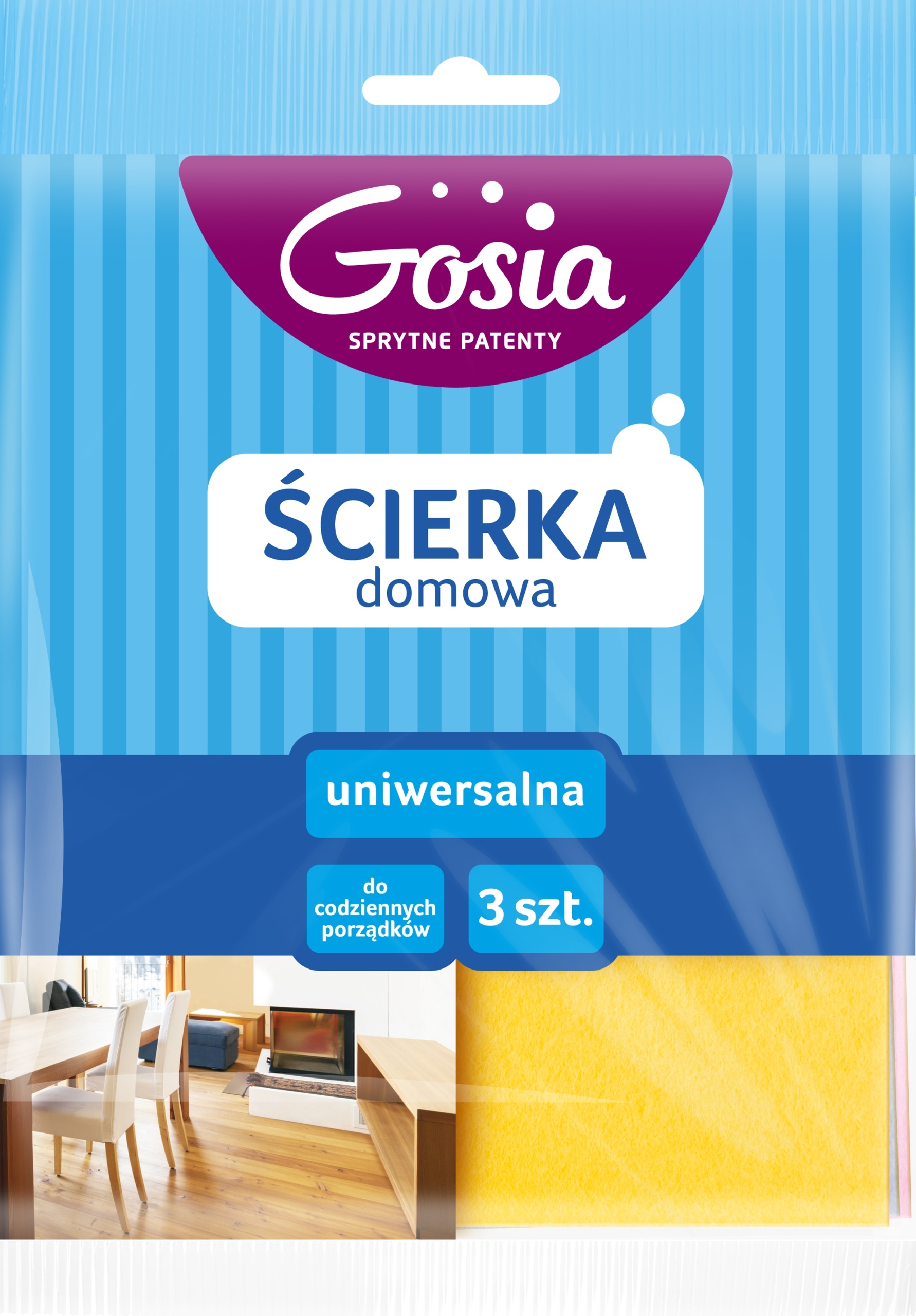 

Gosia Ścierka Domowa 3szt 34x38Cm Uniwersalna