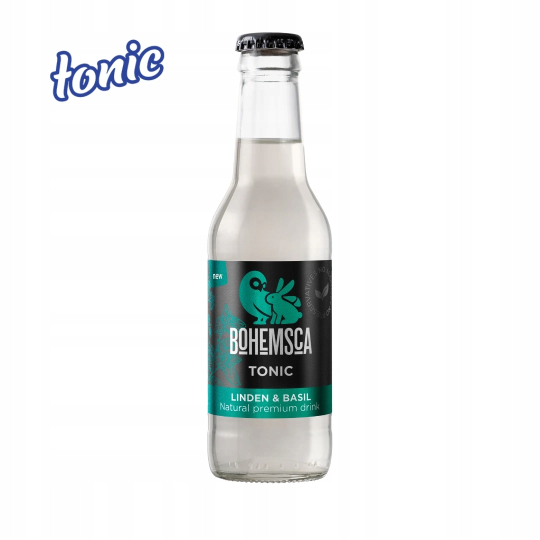 Levně Bohemsca Tonic (Lipový květ & Bazalka) 200 ml 18 ks