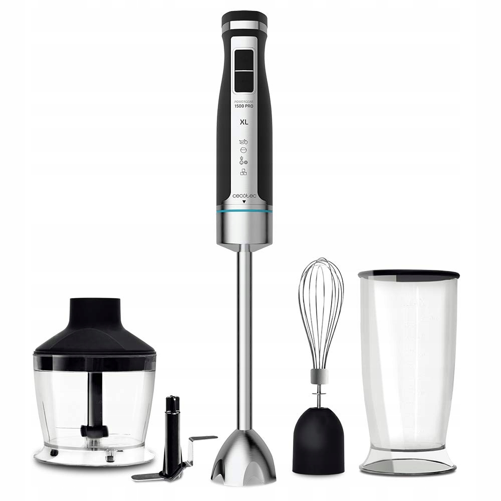 Blender ręczny Cecotec PowerGear 1500 XL Pro 1500W +Zestaw Akcesoriów