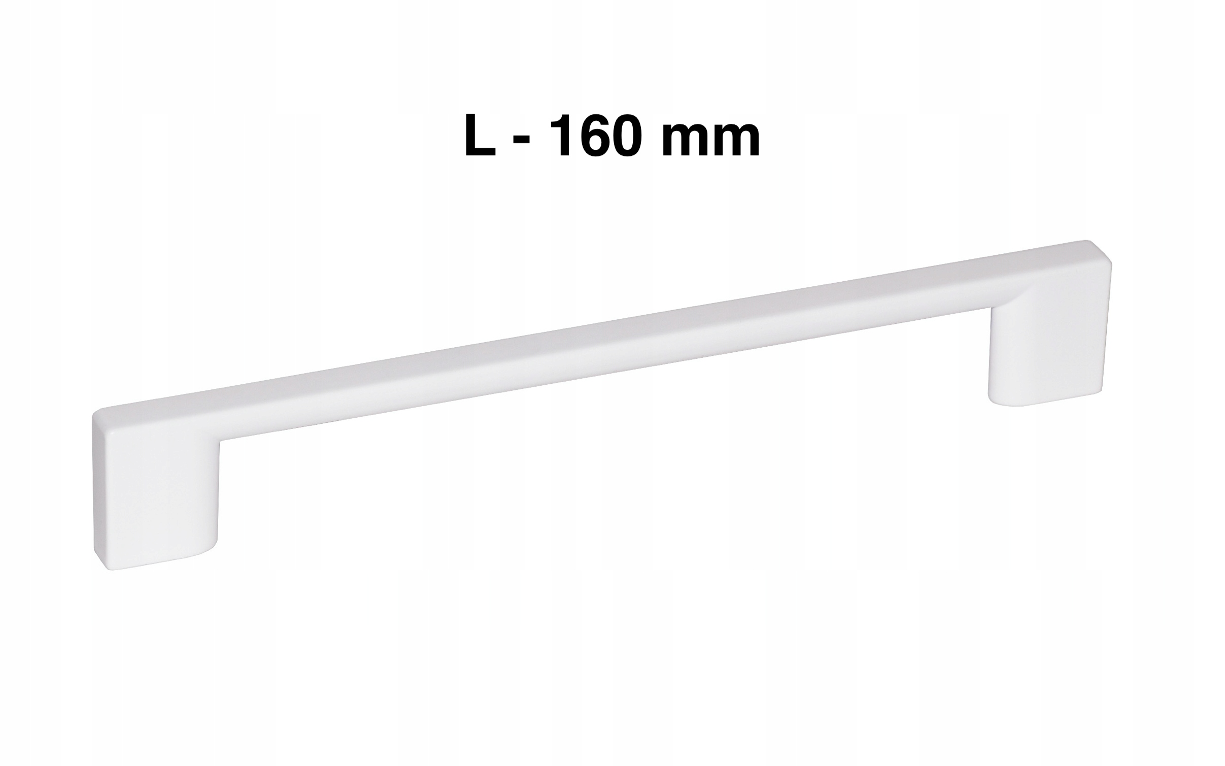 

Uchwyt Meblowy Techno Do Mebli Biały Półmat L 160