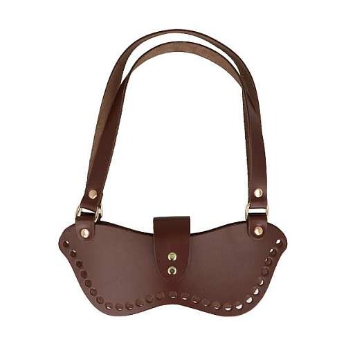 Boční základny "Motýl" pro Shopperku s ručičkami hnědá