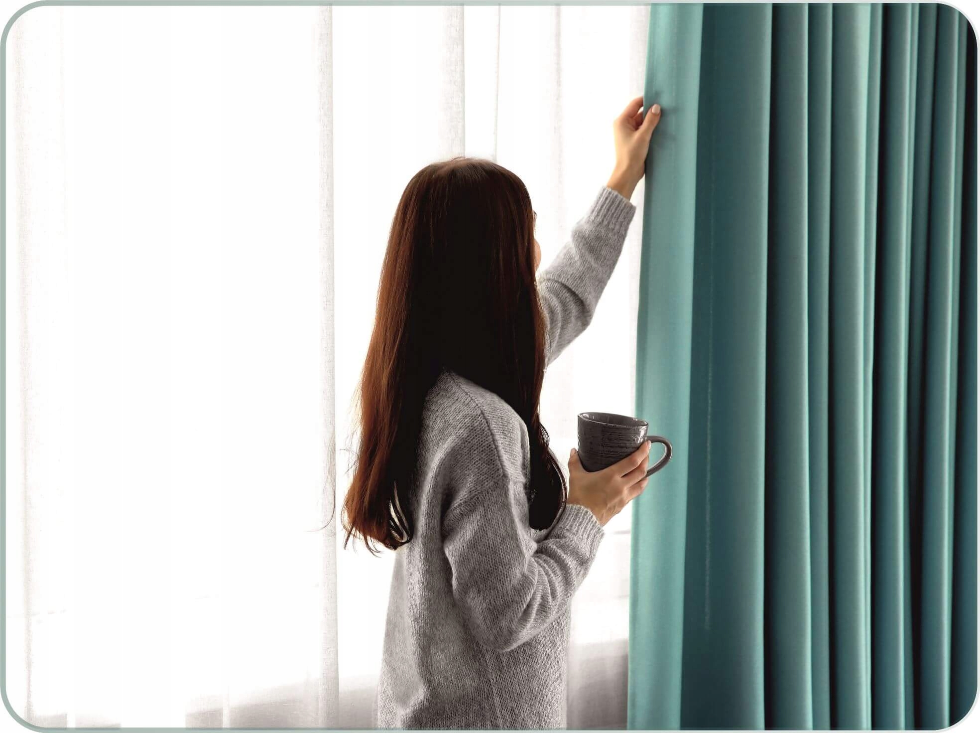 Karnisz elektryczny WiFi Tuya 6,2m - kompletny Seria Karnisz elektryczny