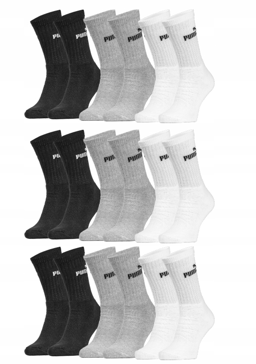 

Zestaw skarpety długie Puma 3 x 3-pack 39/42 multi