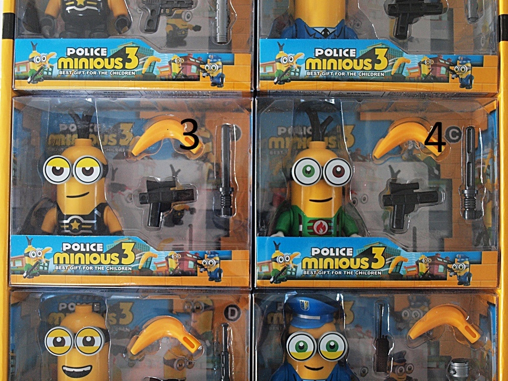 Figurki MINIONKI 6 - 9 cm nowe PL 6 rodzajów Marka Pozostałe
