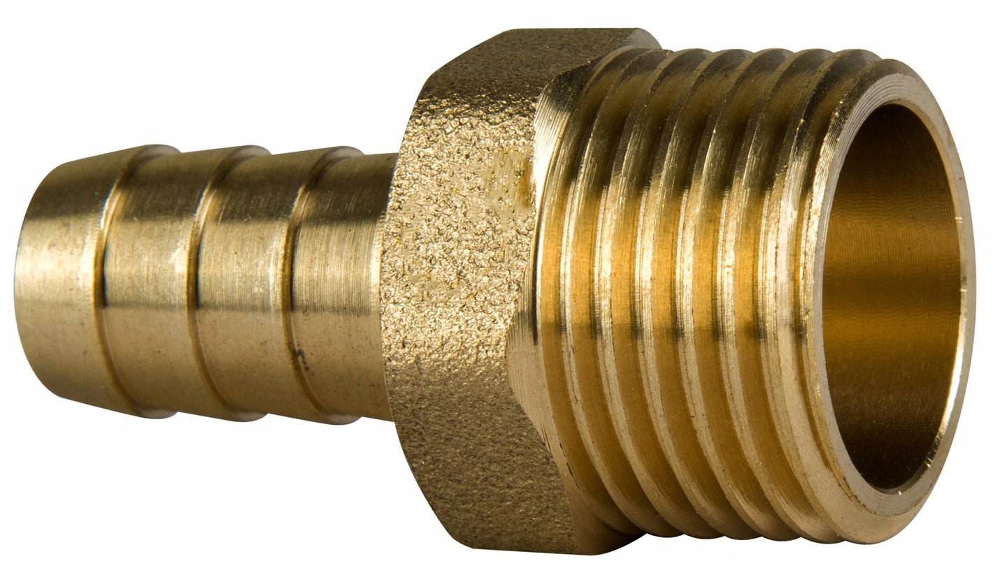 

Końcówka do węża mosiężna Gz 3/4" x 19 mm