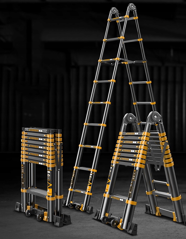 DRABINA TELESKOPOWA PRZEGUBOWA WYS.ROB. 7.2 M Marka Inter-Trade