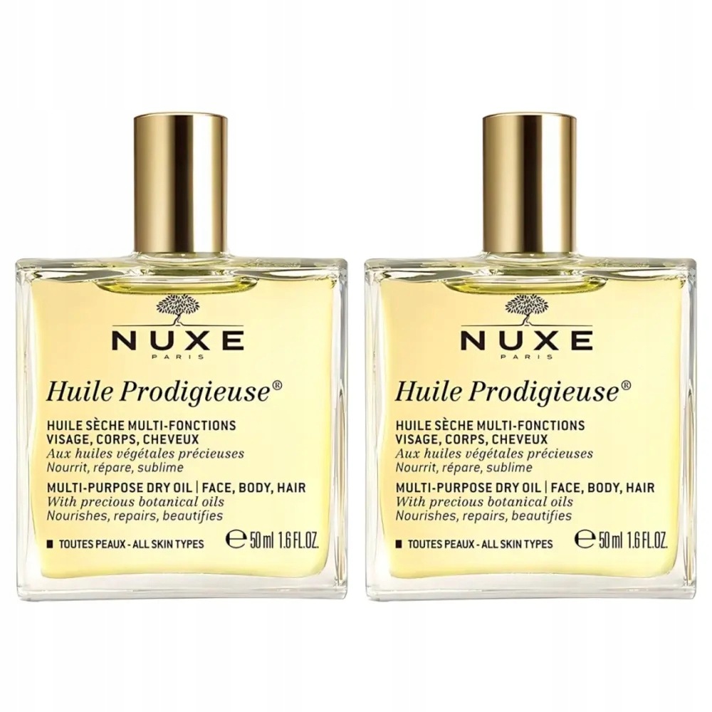 2x Nuxe Huile Prodigieuse Wielofunkcyjny suchy olejek, 50 ml