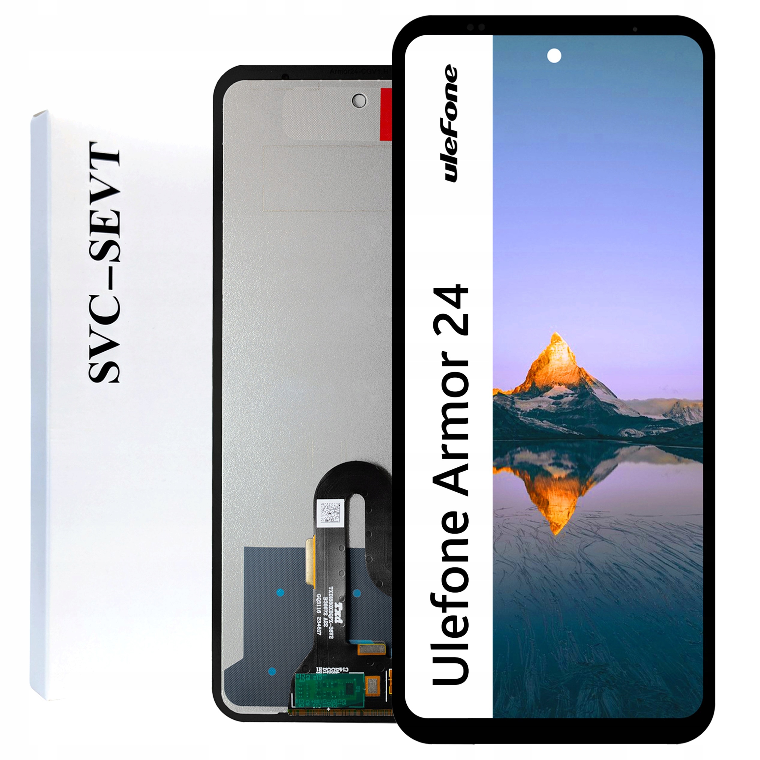 LCD pro Ulefone Armor 24 Display Service Pack Matrix Originál Zila