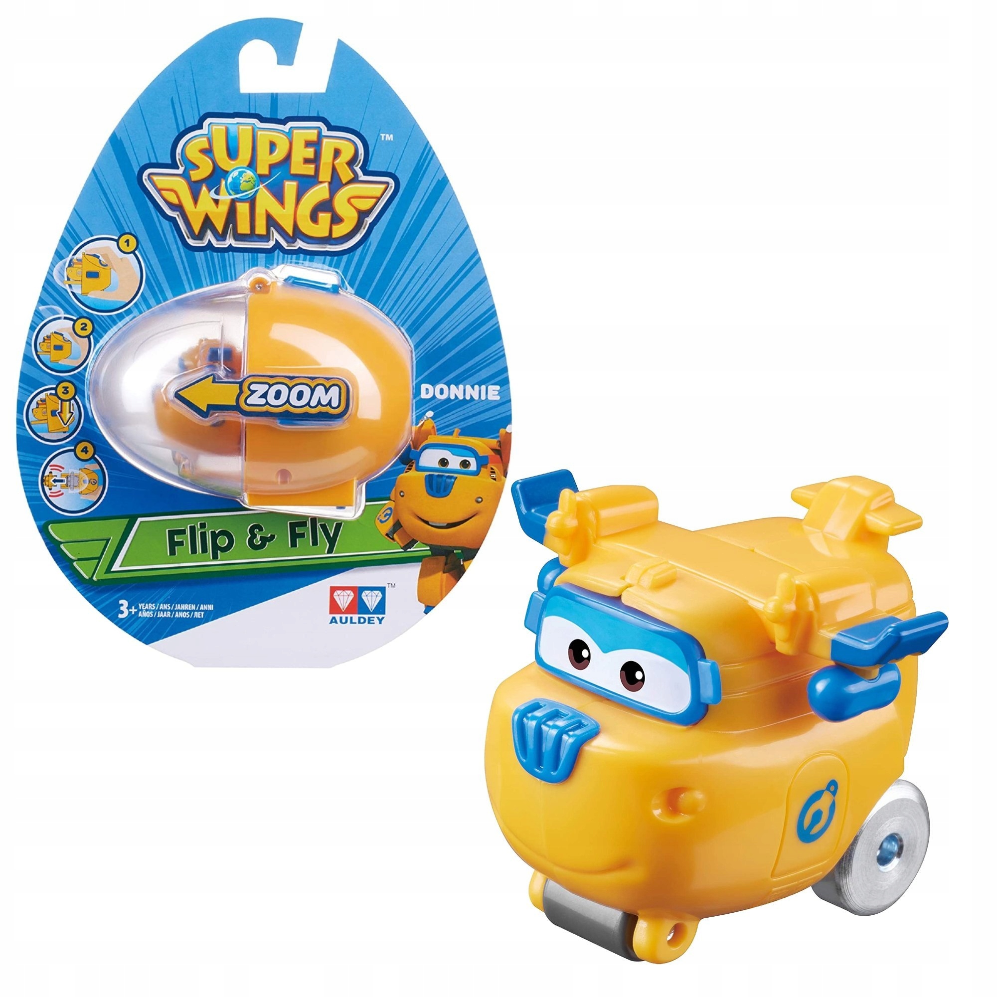 

Super Wings Figurka Z Wyrzutnią Donnie Śrubek