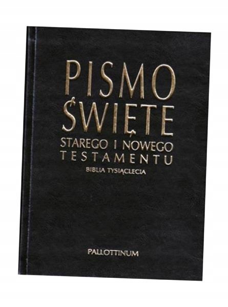 BIBLIA TYSIĄCLECIA - FORMAT OAZOWY, EKOSKÓRA PRACA ZBIOROWA