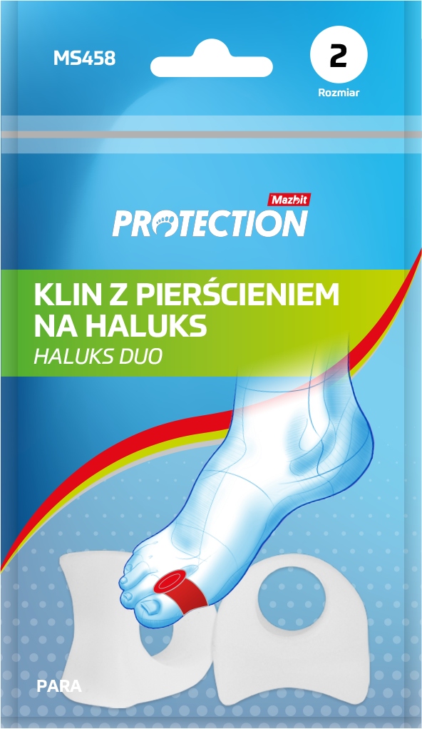 

Mazbit Klin Krzywe Koślawe Palce Pierścień 2 szt.