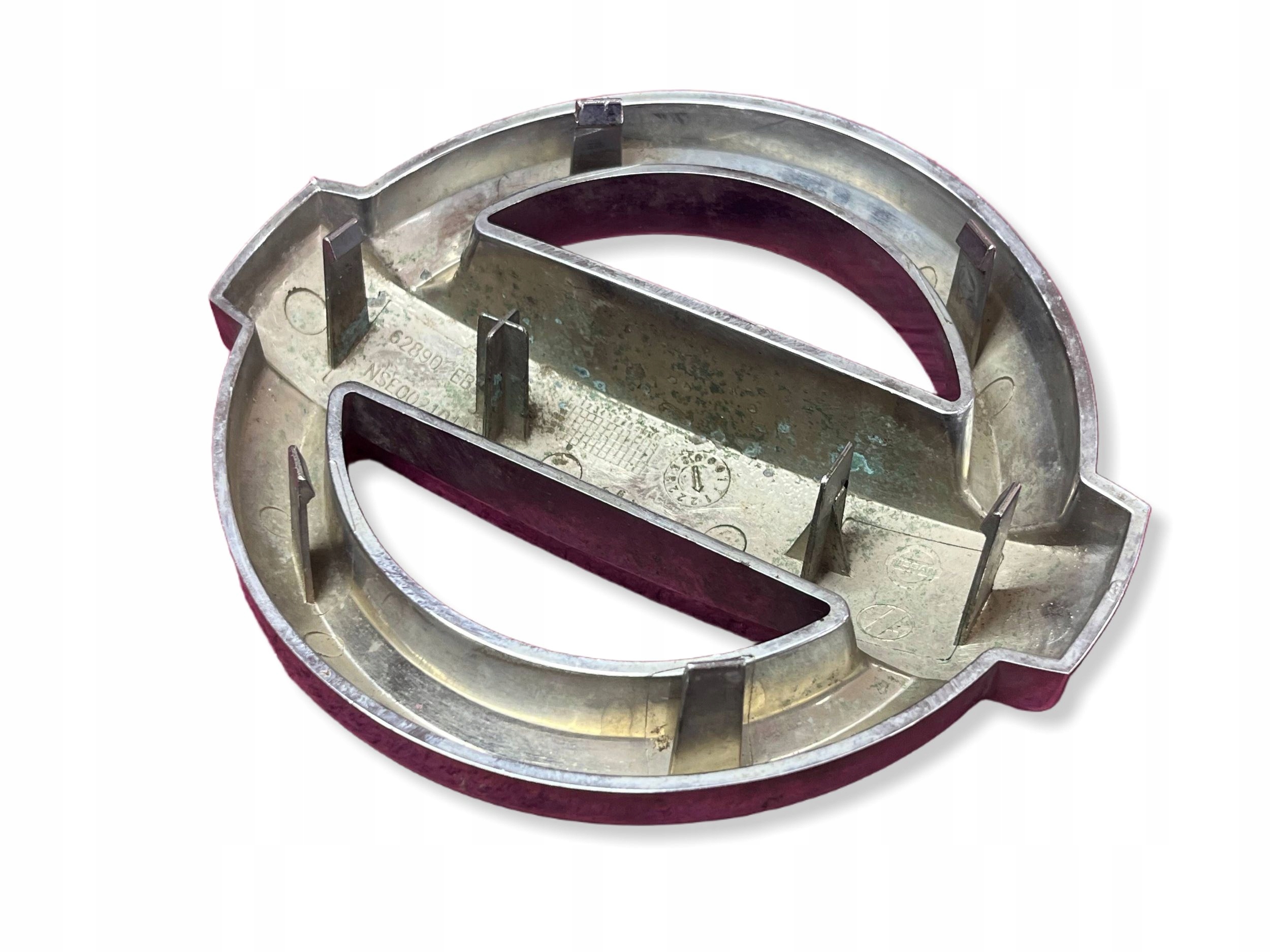 NISSAN NAVARA D40 PATHFINDER Logo EMBLEMAT GRILLA CHROM 62890-EB300 !J