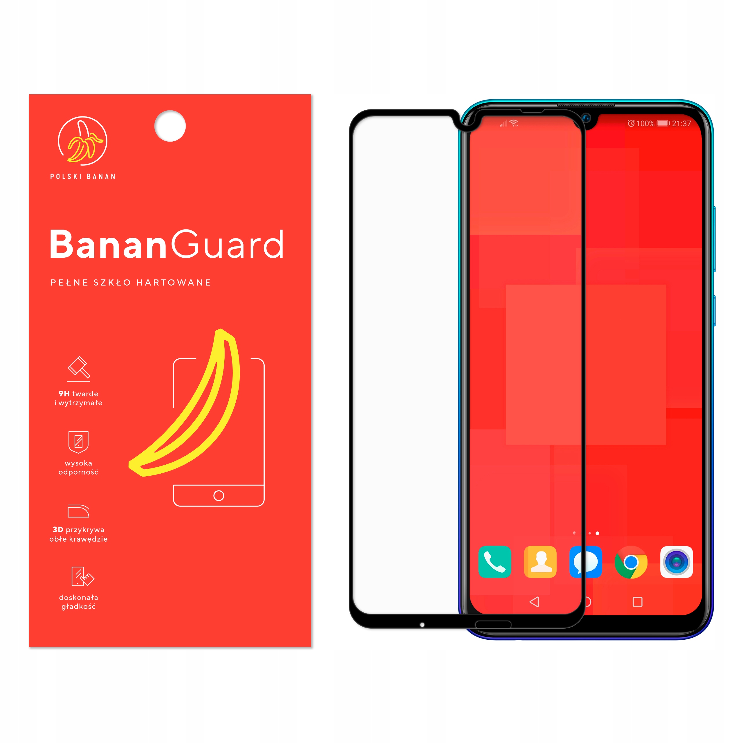 

Szkło Hartowane 3D do Huawei P Smart 2019