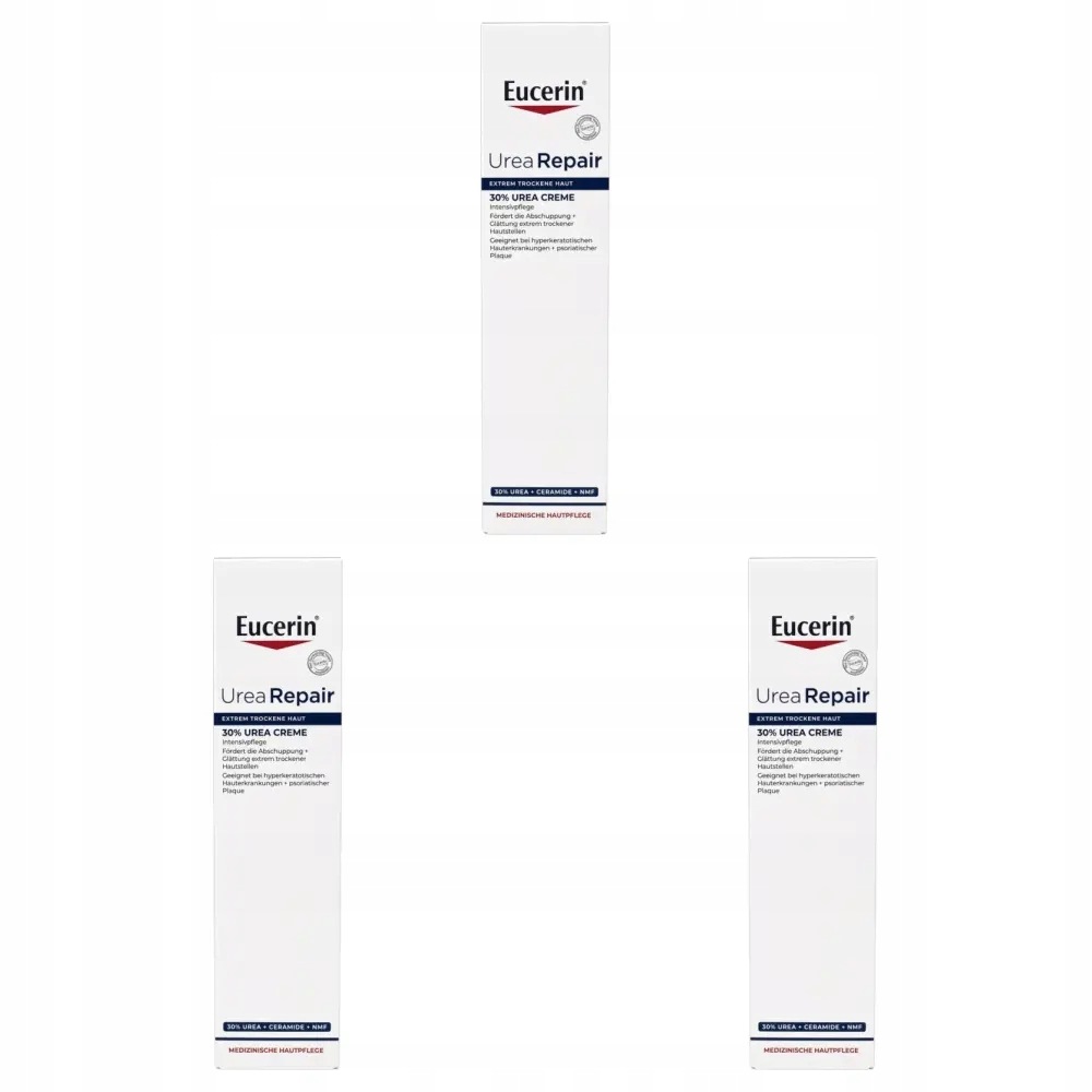 3x Eucerin UreaRepair Krem, 75 ml