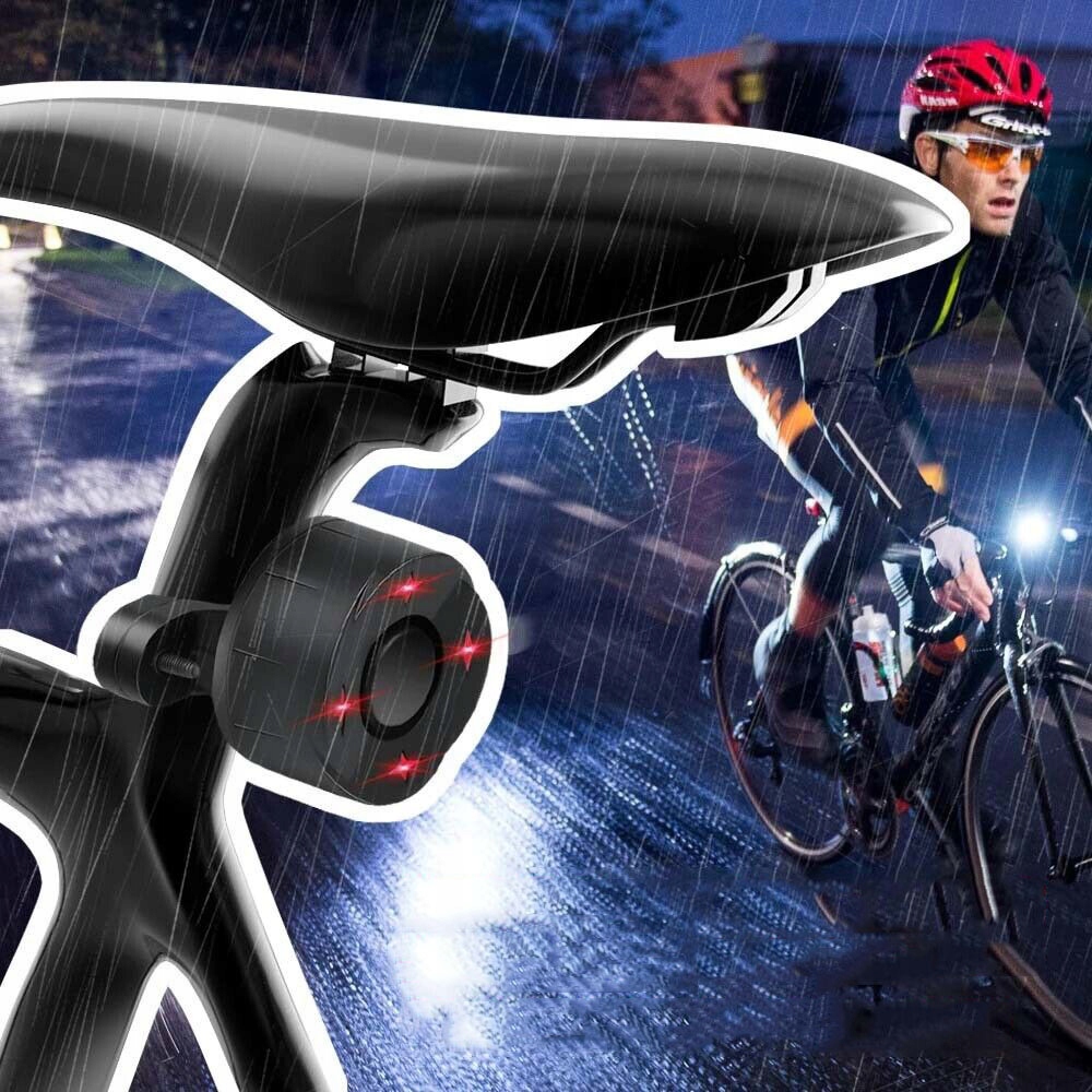 ALARM ROWEROWY Z UCHWYTEM BEZPRZEWODOWY ALARM 110 DB TYLNE ŚWIATŁO ROWEROWE Rodzaj tylne