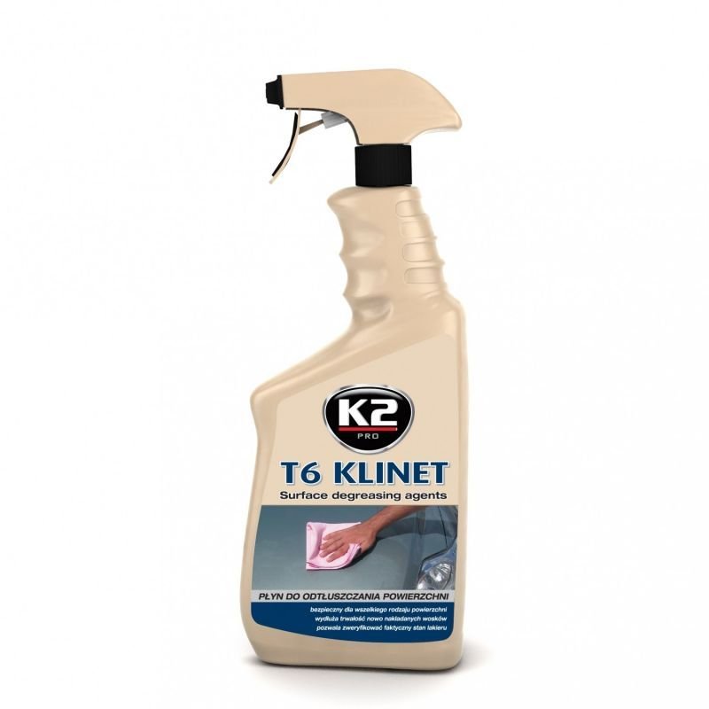K2 T6 KLINET 750ML ODTŁUSZCZACZ DO LAKIERU