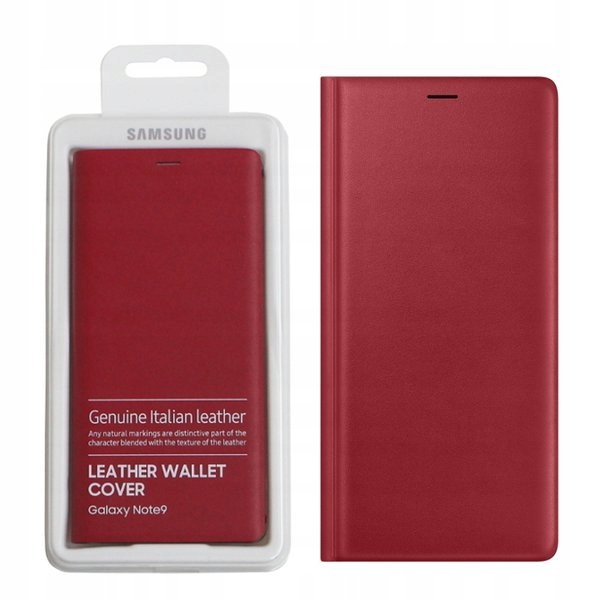 

Samsung Note 9 Etui Pokrowiec Skóra Leather Wallet