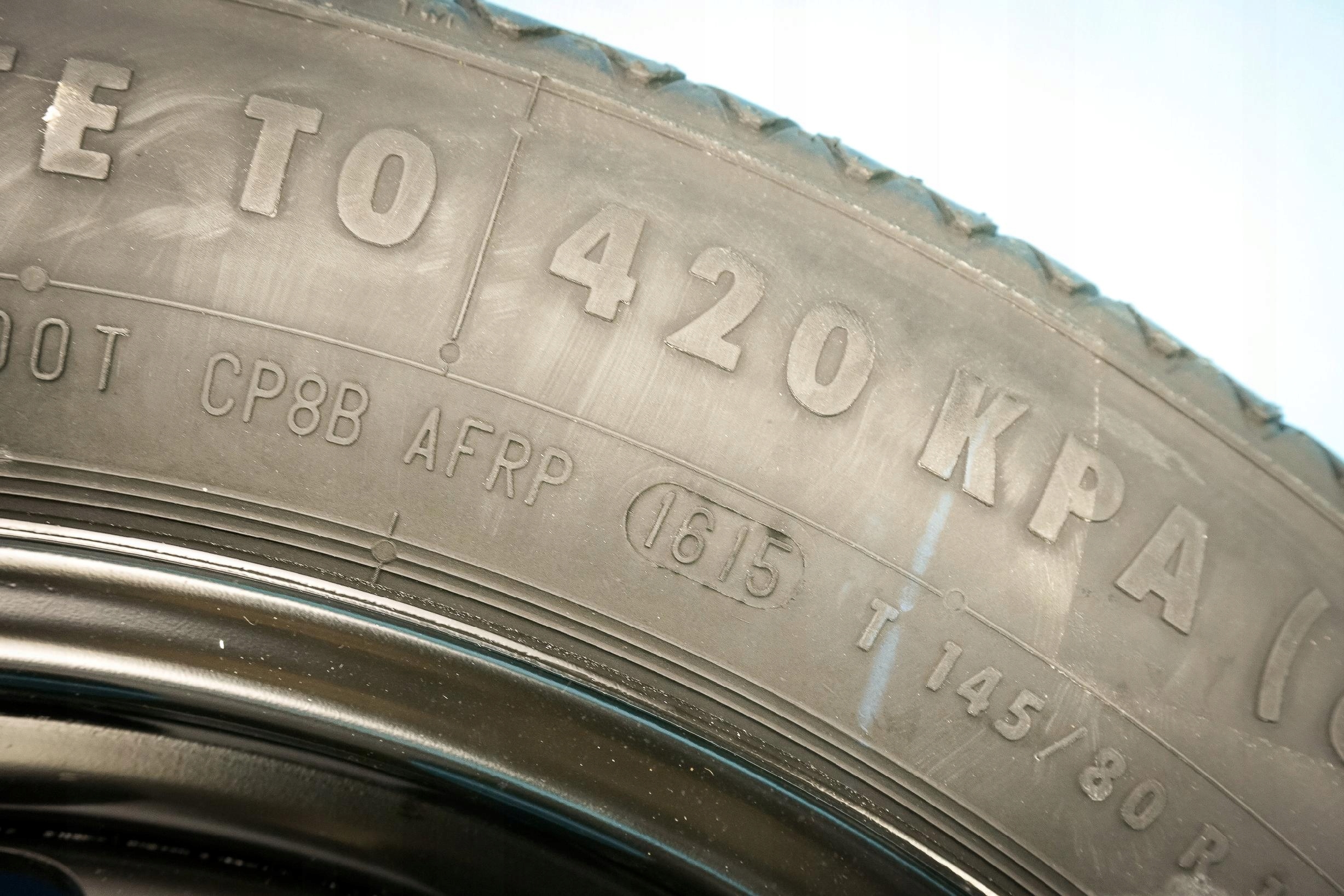 wheel spare spare tyre Audi A8 S8 4H 4H0601027E