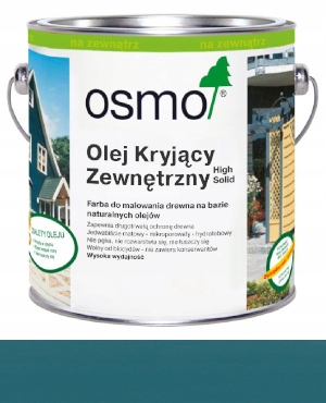 Osmo 2501 0,75L Vnější krycí olej na dřevo Světle Modrá Labrador