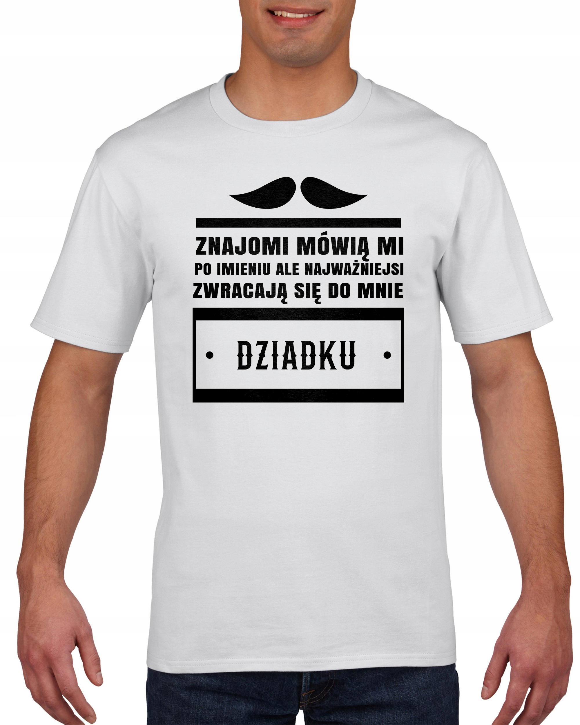 

Koszulka meska Wazne Osoby Mowia MI Dziadku L