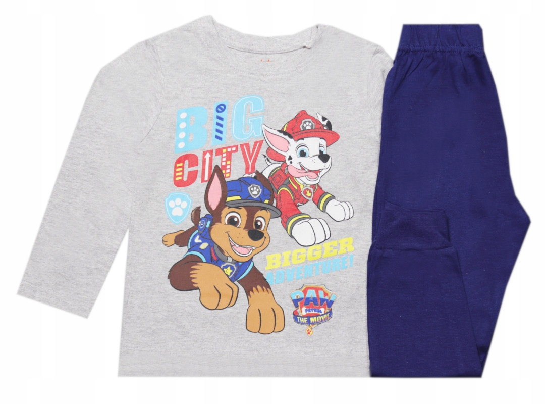 

Piżamka dziecięca długi rękaw r.110 Psi Patrol