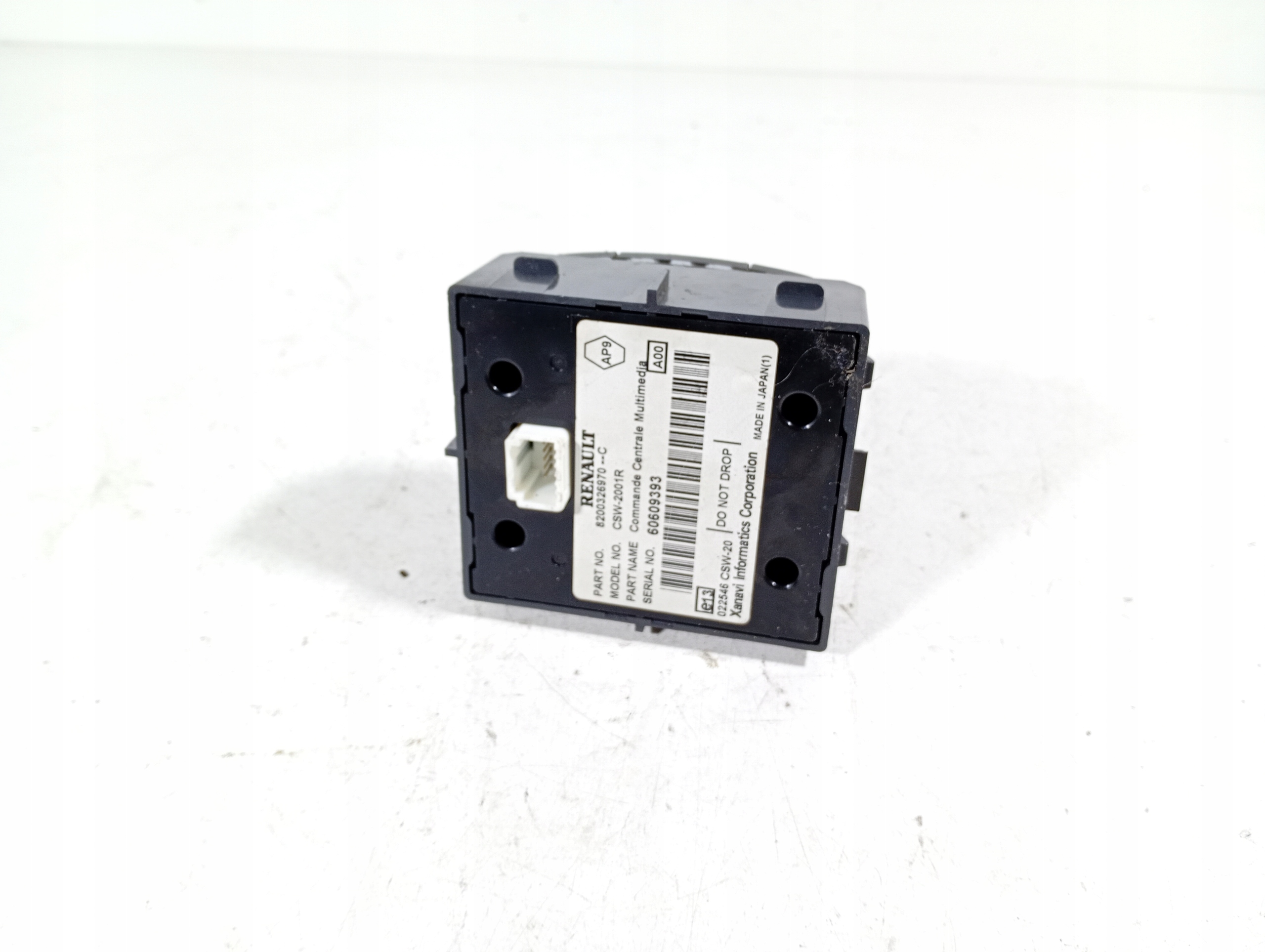 RENAULT VEL SATIS 01-09 switch PANEL radio navigation devices OE 8200326970