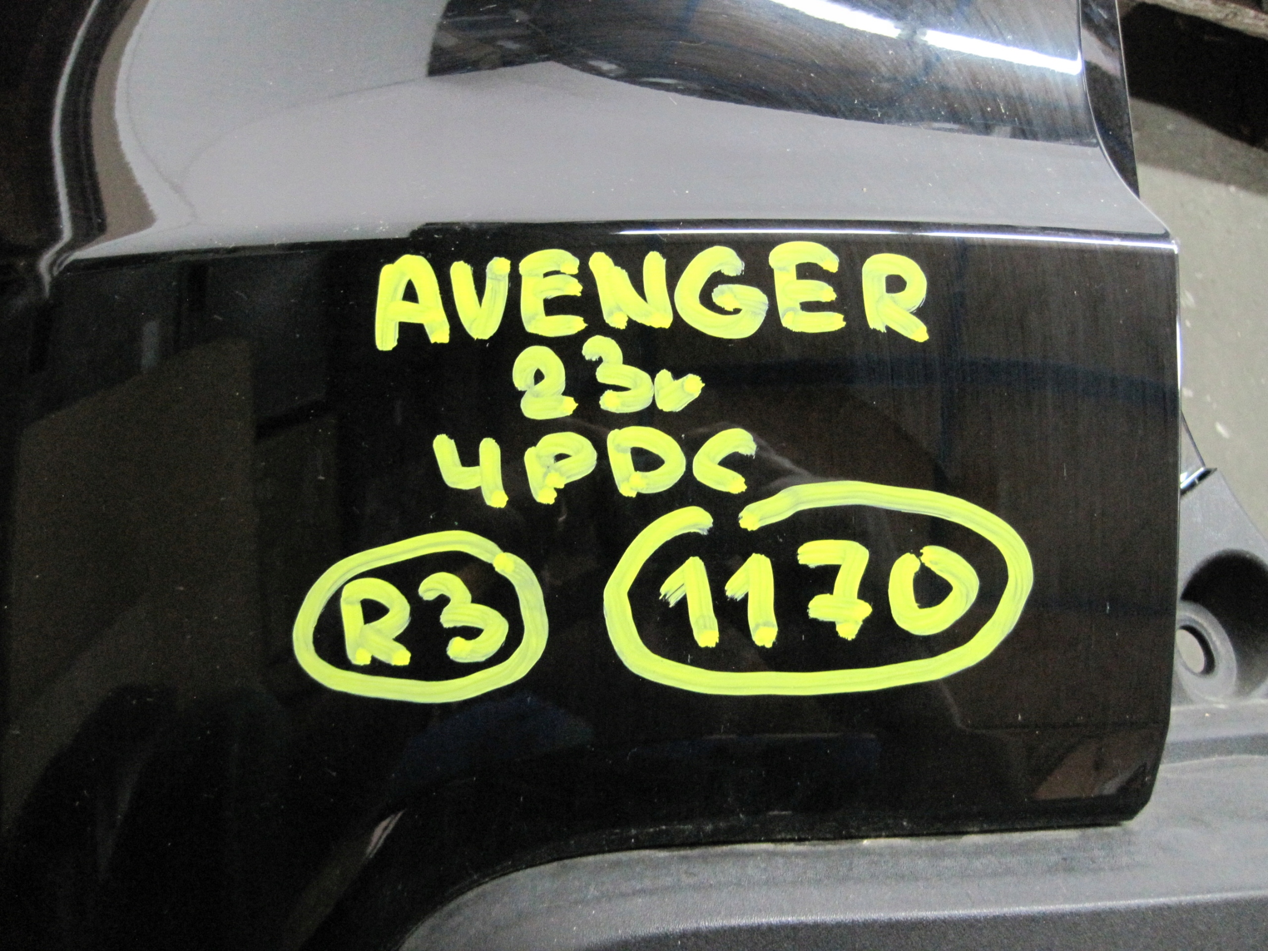 bumper JEEP AVENGER 4 PDC rear part rear