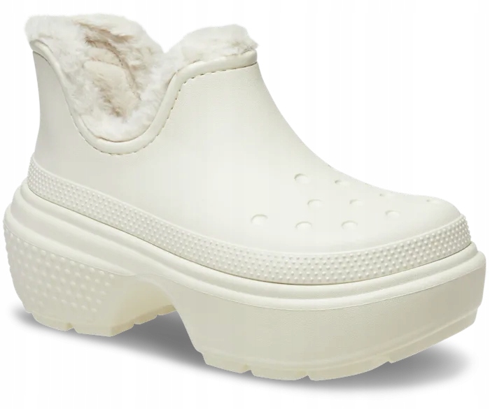 Crocs Dámské zateplené Kotníkové Boty na platformě Stomp Lined Shorty Boot 38-39