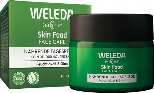 Weleda Bio Skin Food Tagespflege Feuchtigkeit+glow Přírodní Kosmetika