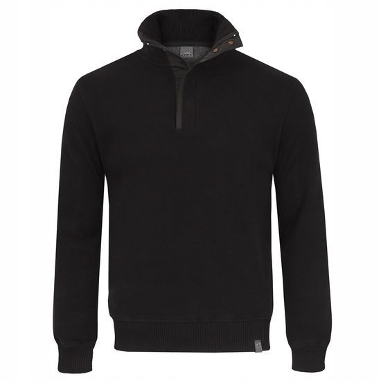 Teplá bavlna svetr Polský Výrobek Sebi Černá 3XL