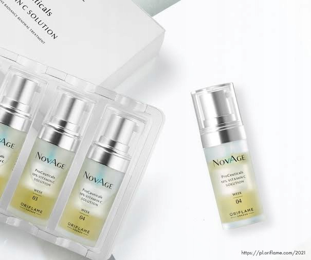 10% roztok vitamínu C NovAge ProCeuticals Oriflame 4x7 ml
