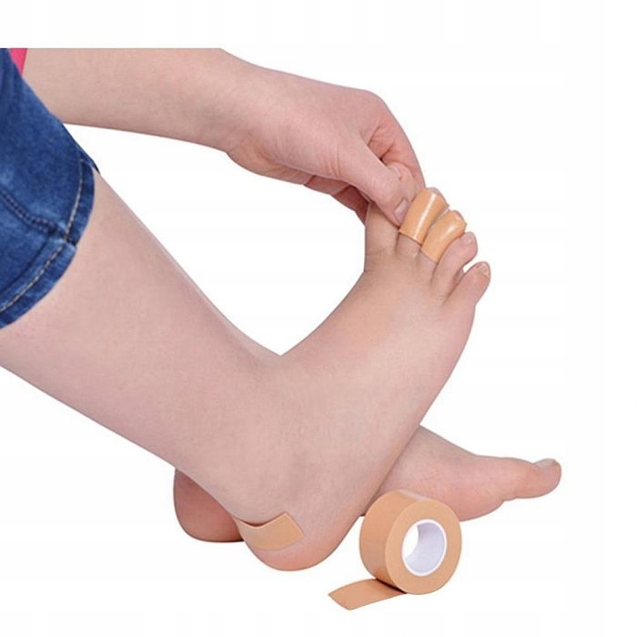 TAŚMA PIANKOWA OCHRONNA OTARCIA PĘCHERZE ODCISKI Kolor dominujący beże i brązy