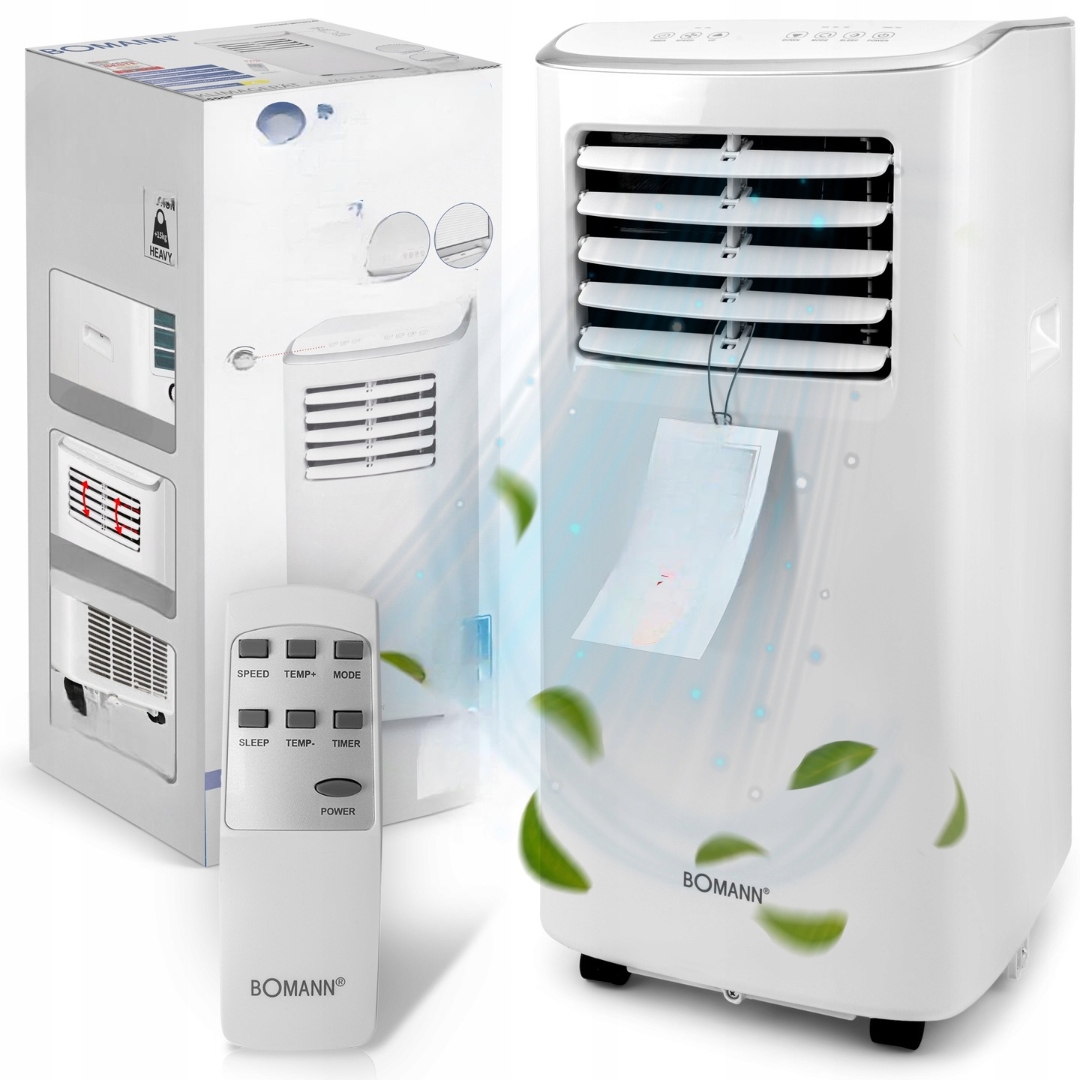 Klimatizační Ventilátor Věžový Bomann Sloupek Dálkové Ovládání Časovač 12H Sada