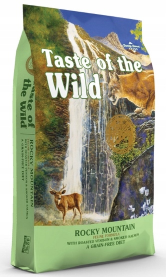 Levně Zdravé krmivo pro kočky všech věkových kategorií Taste of the Wild Zvěřina Lososová 2 kg