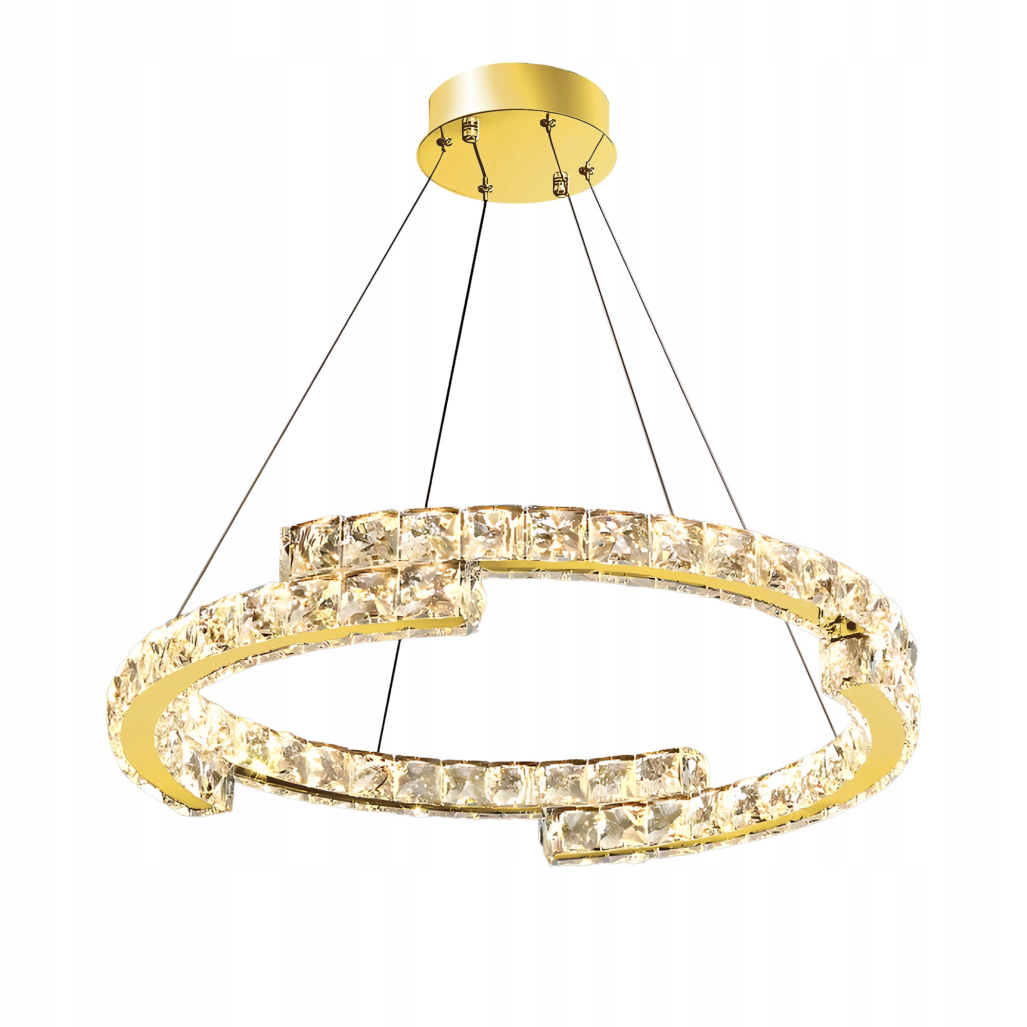 Lampa APP1771-CP 60 cm Zlatá toolight