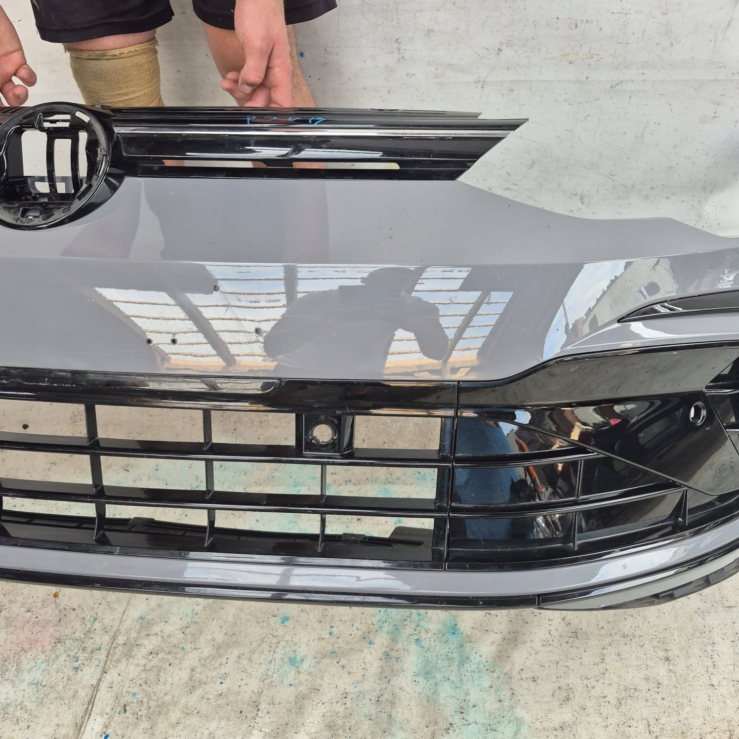 VW GOLF VIII 8 5H0 R-LINE 19- bumper front front PDC
