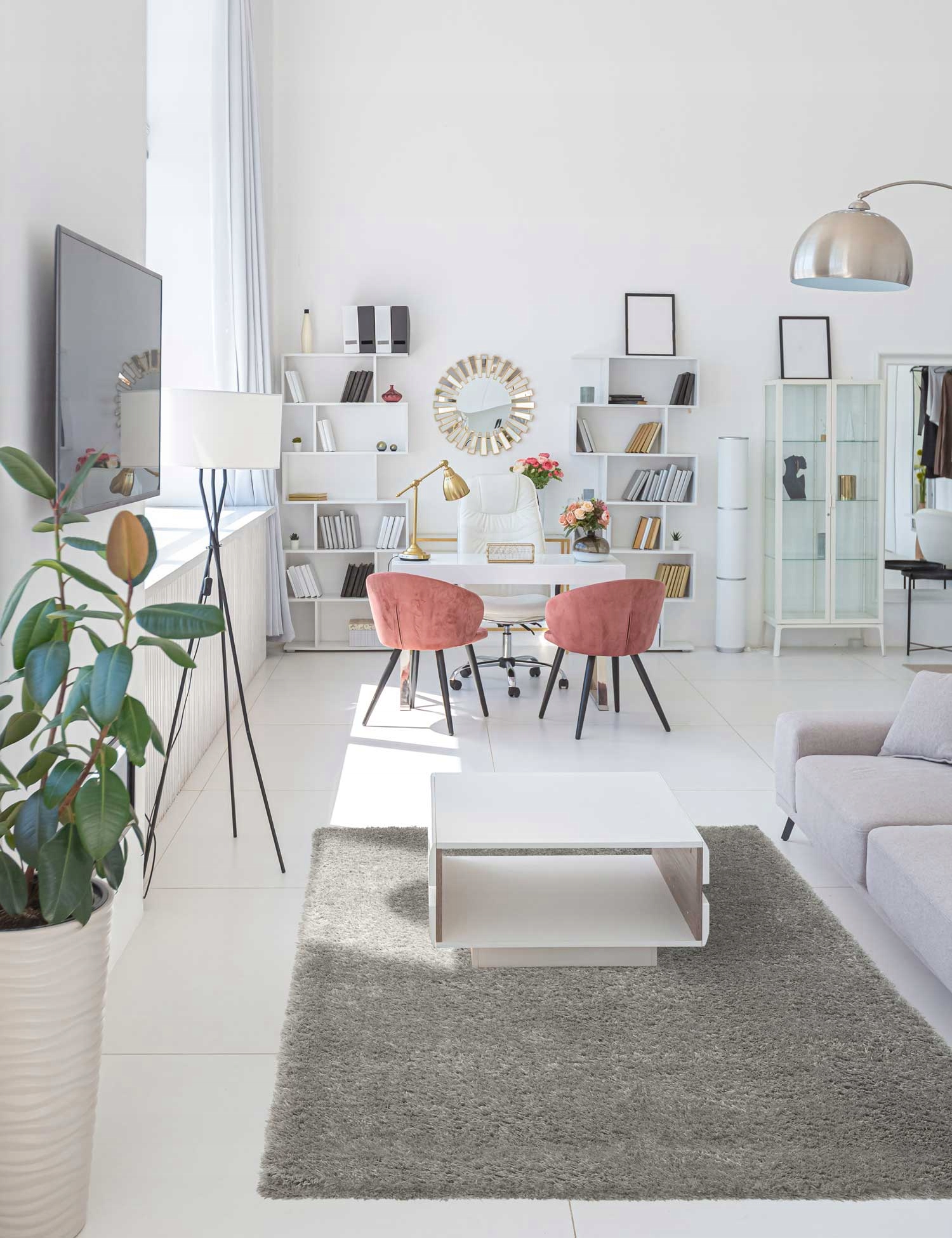 DYWAN SHAGGY 60 X 100 CM MIĘKKI MEGA GRUBY SZARY 5 CM JAKOŚĆ Szerokość produktu 60 cm